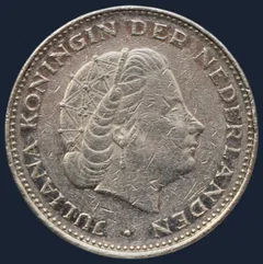 2½ Gulden 1980 — Rijksdaalder Nederland Nikkel