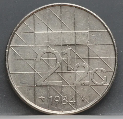 2½ Gulden 1984 — Rijksdaalder Nikkel