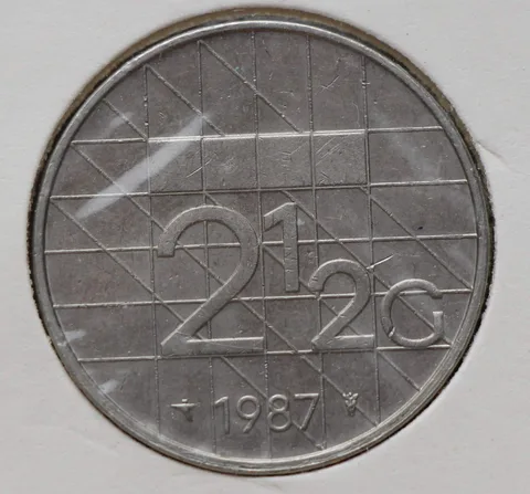 2½ Gulden 1987 — Nikkel