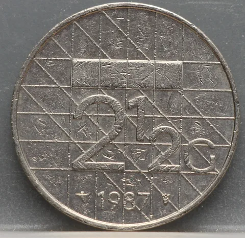 2½ Gulden 1987 — Rijksdaalder