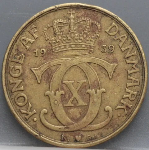 2 Kroner 1939 Denemarken