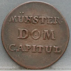2 Pfennig 1790 Münster achterzijde
