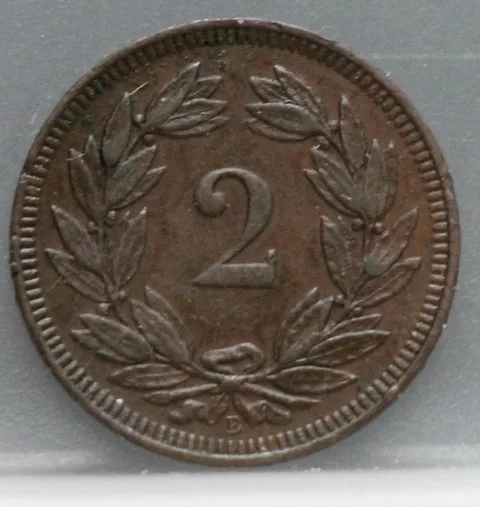 2 Rappen 1918 Zwitserland