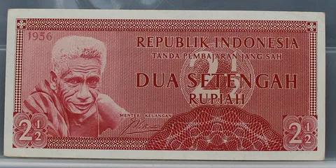 2½ Rupiah 1956 Indonesië
