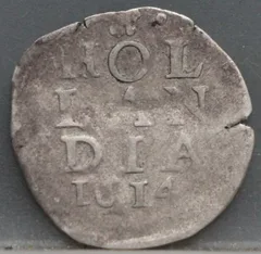 2 Stuiver 1614 Holland voorzijde