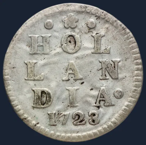 2 Stuiver 1723 Holland