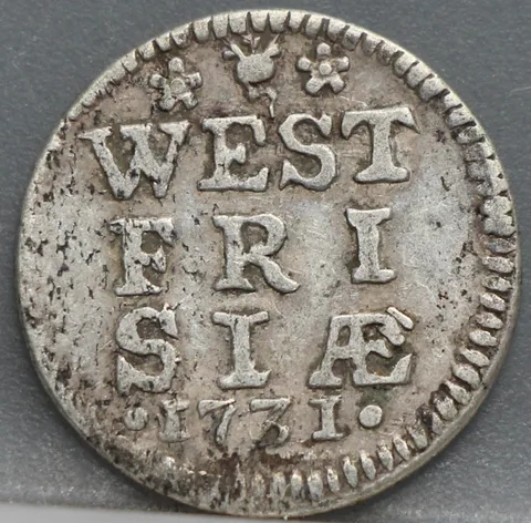 2 Stuiver 1731 West-Friesland — Dubbele Wapenstuiver