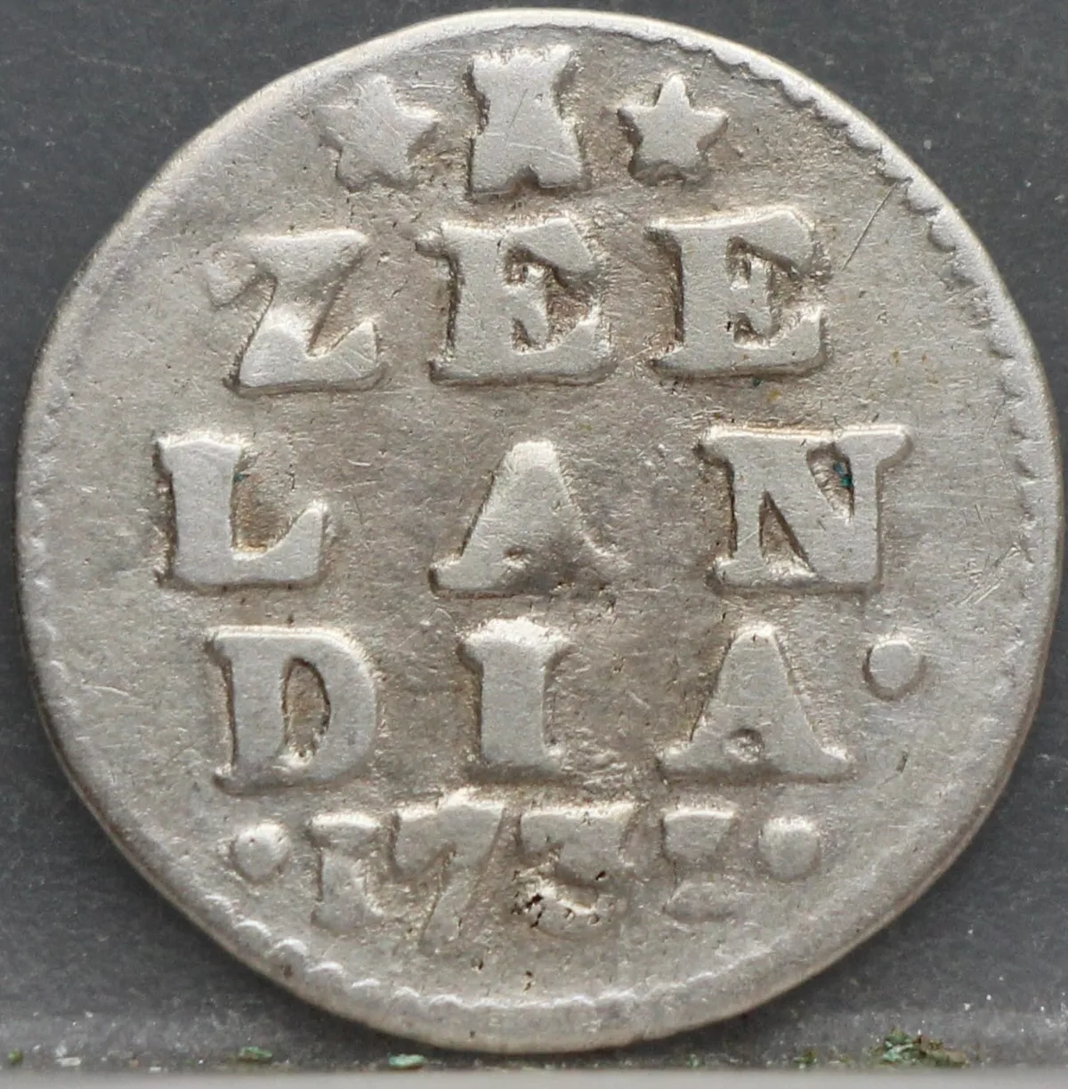 2 Stuiver 1731 Zeeland — Dubbele Wapenstuiver Zilver voorzijde, Zilver (Ag)
