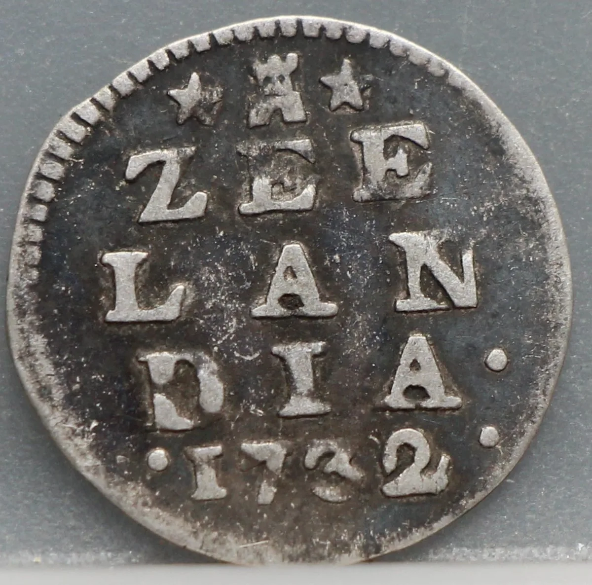2 Stuiver 1732 Zeeland — Dubbele Wapenstuiver voorzijde, Zilver (Ag)