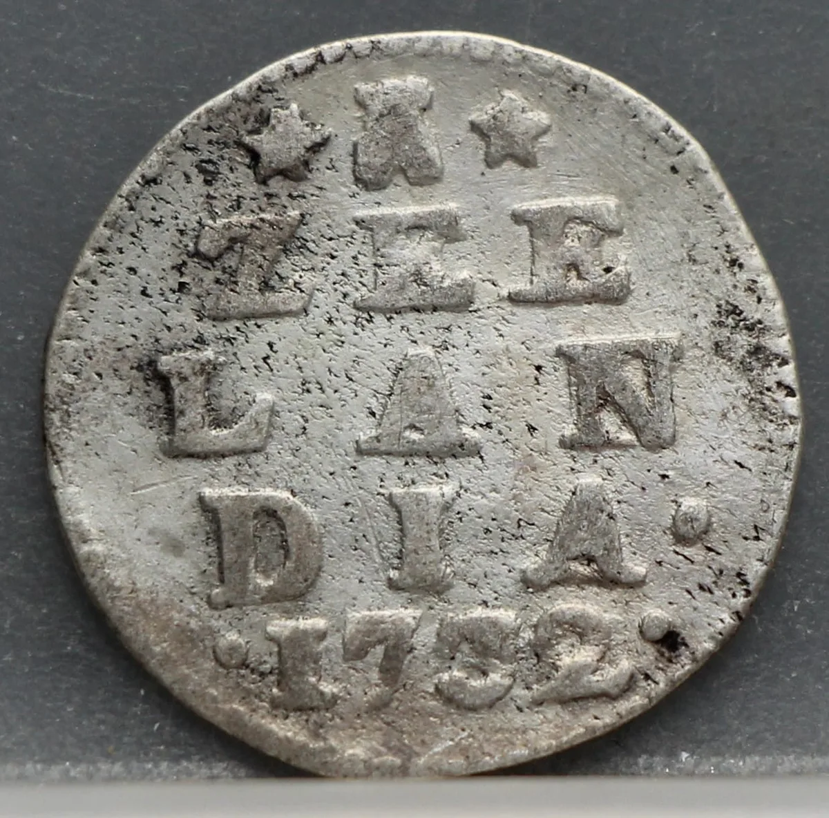 2 Stuiver 1732 Zeeland — Zilver voorzijde, Zilver (Ag)
