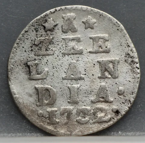 2 Stuiver 1732 Zeeland — Zilver