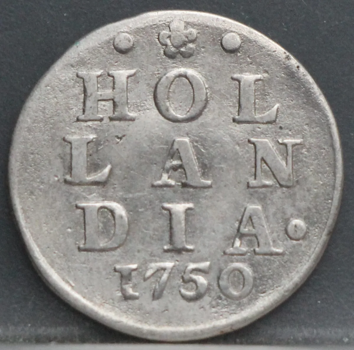 2 Stuiver 1750 Holland — Dubbele Wapenstuiver voorzijde