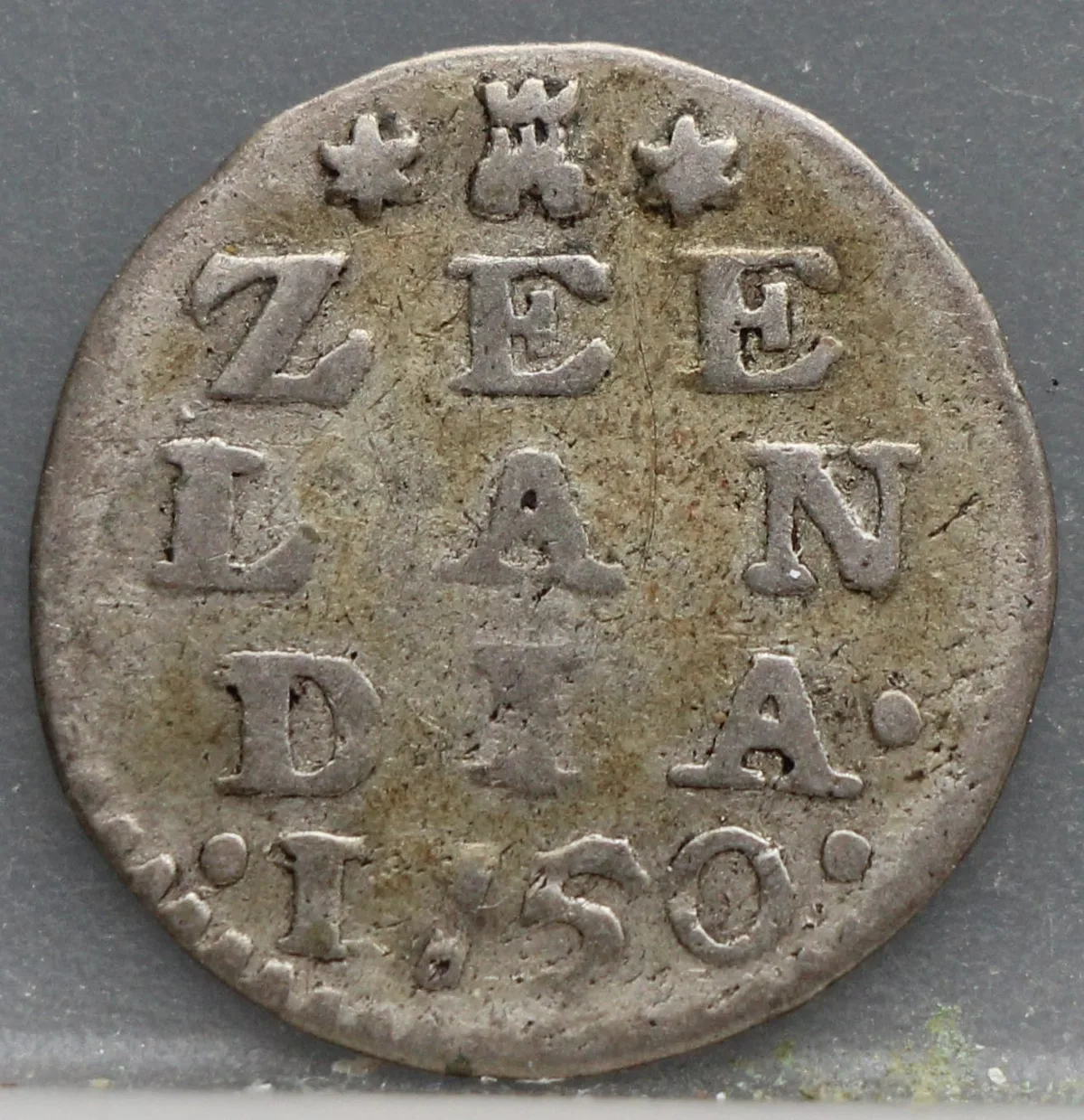 2 Stuiver 1750 Zeeland — Dubbele Wapenstuiver voorzijde, Zilver (Ag)