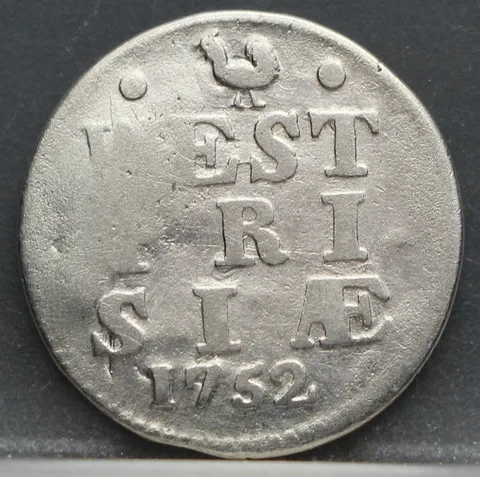 2 Stuiver 1752 — West-Friesland Zilver