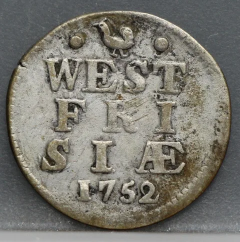 2 Stuiver 1752 — West-Friesland Zilver
