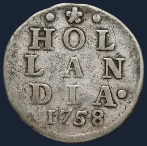 2 Stuiver 1758 Holland