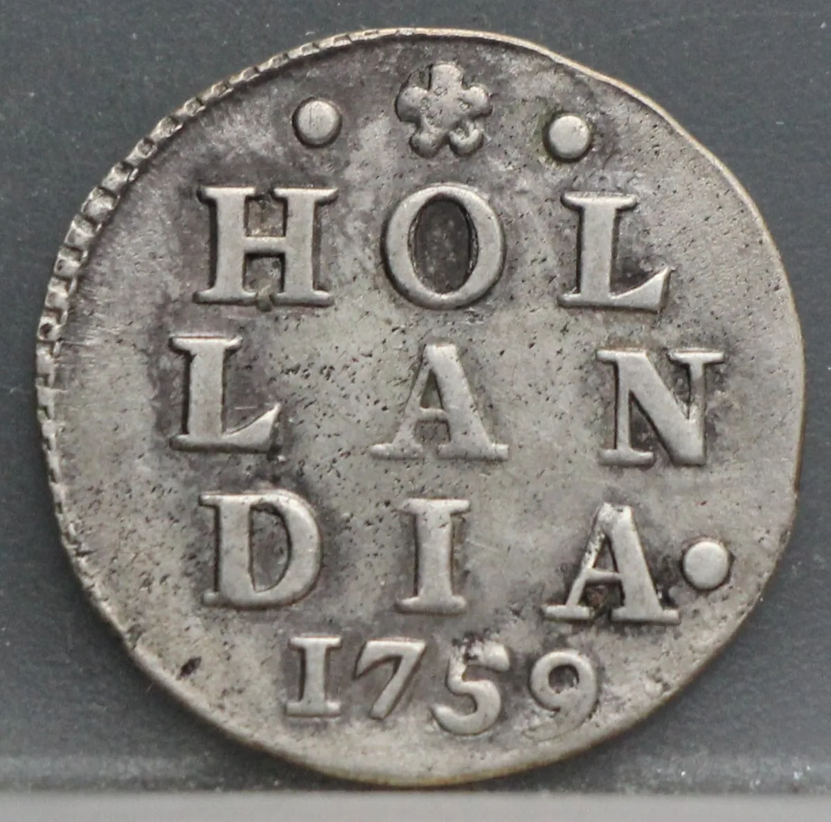 2 Stuiver 1759 Holland — Dubbele Wapenstuiver voorzijde