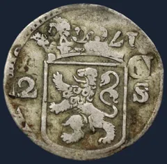 2 Stuiver 1760 Holland - misslag
