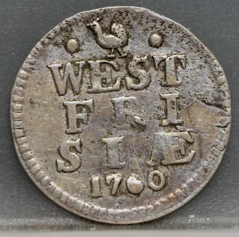 2 Stuiver 1760 West-Friesland — Dubbele Wapenstuiver