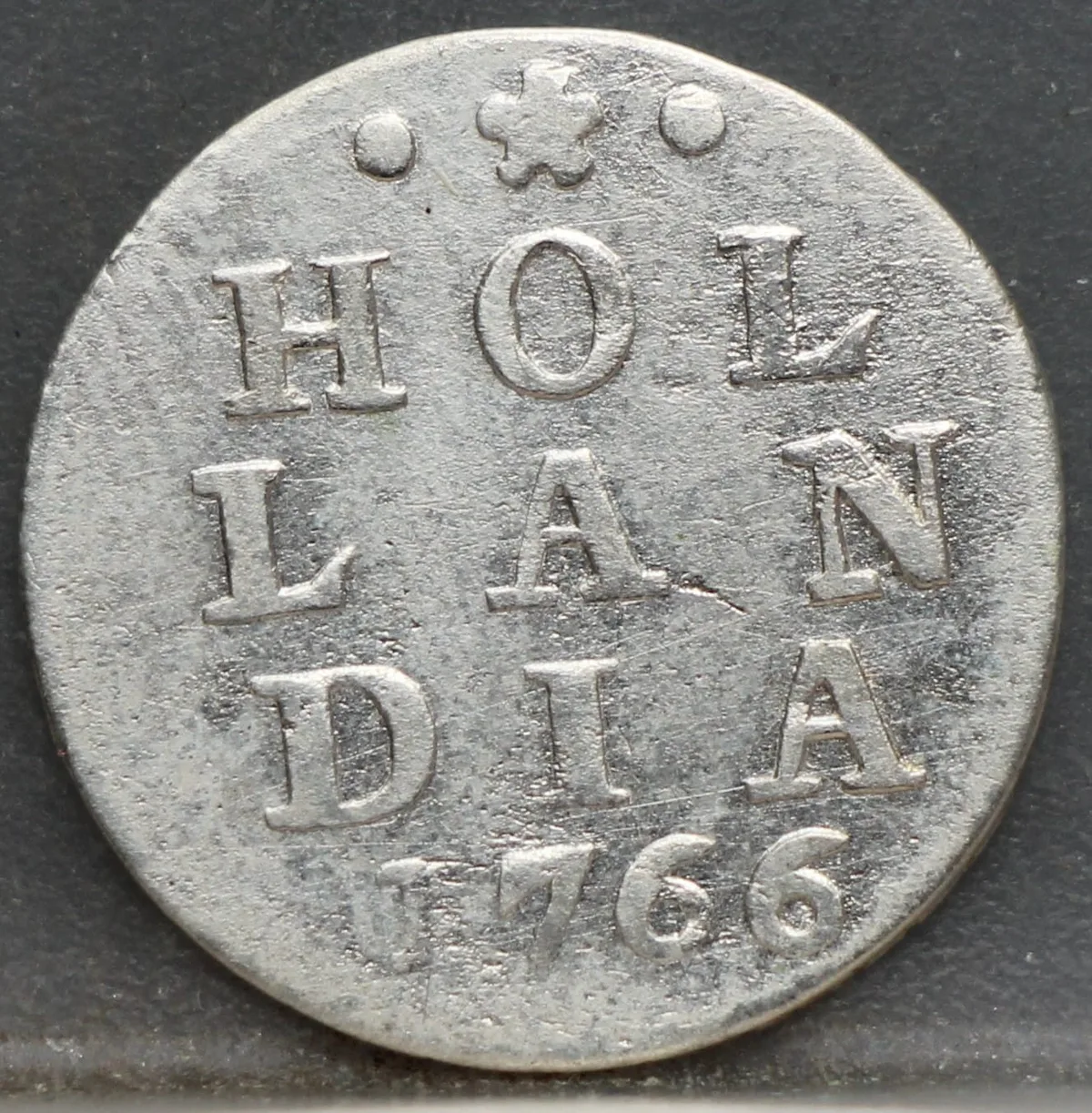 2 Stuiver 1766 Holland voorzijde