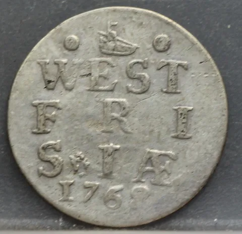 2 Stuiver 1768 — Dubbele Wapenstuiver West-Friesland