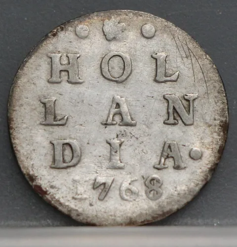 2 Stuiver 1768 over 1761 Holland — Overslag