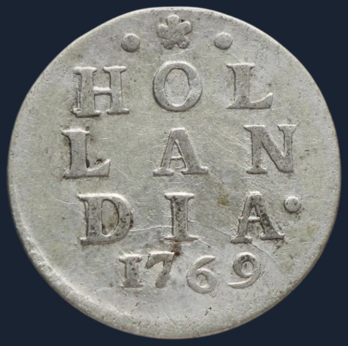 2 Stuiver 1769 Holland — Dubbele Wapenstuiver