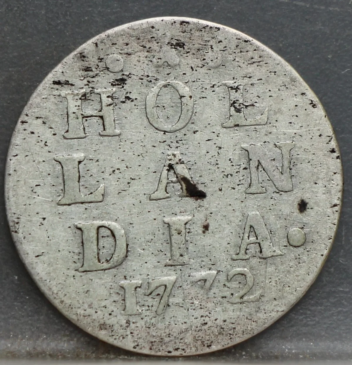2 Stuiver 1772 Holland — Dubbele Wapenstuiver voorzijde