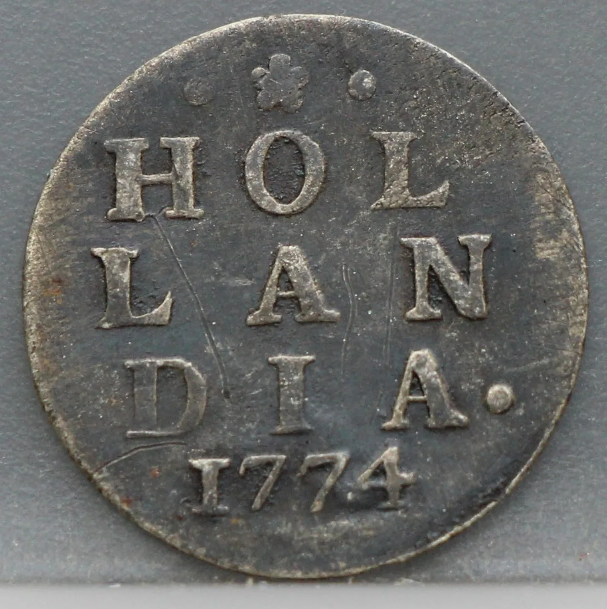 2 Stuiver 1774 Holland — Dubbele Wapenstuiver voorzijde