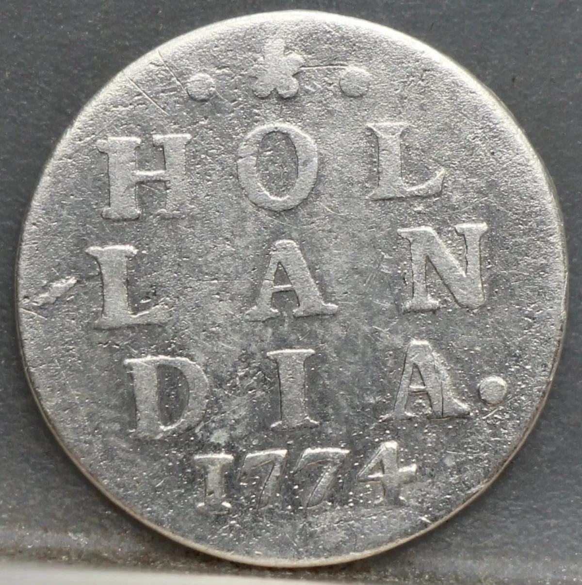 2 Stuiver 1774 Holland — Dubbele Wapenstuiver voorzijde