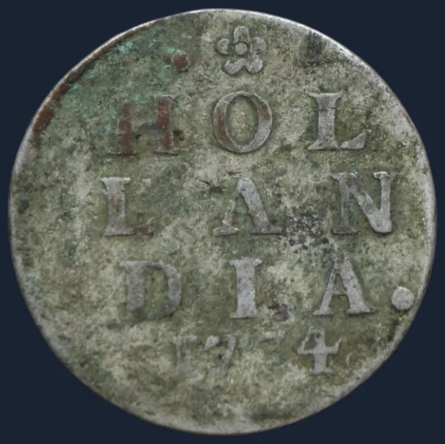 2 Stuiver 1774 Holland — Dubbele Wapenstuiver Holland