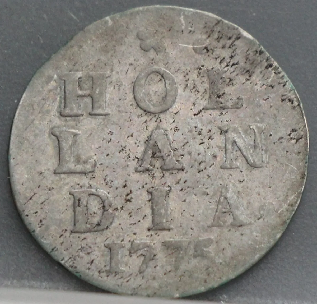 2 Stuiver 1775 Holland — Dubbele Wapenstuiver voorzijde