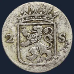 2 Stuiver 1775 Holland