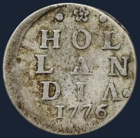 2 Stuiver 1776 Holland