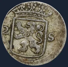 2 Stuiver 1776 Holland