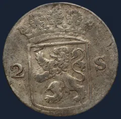 2 Stuiver 1777 Holland