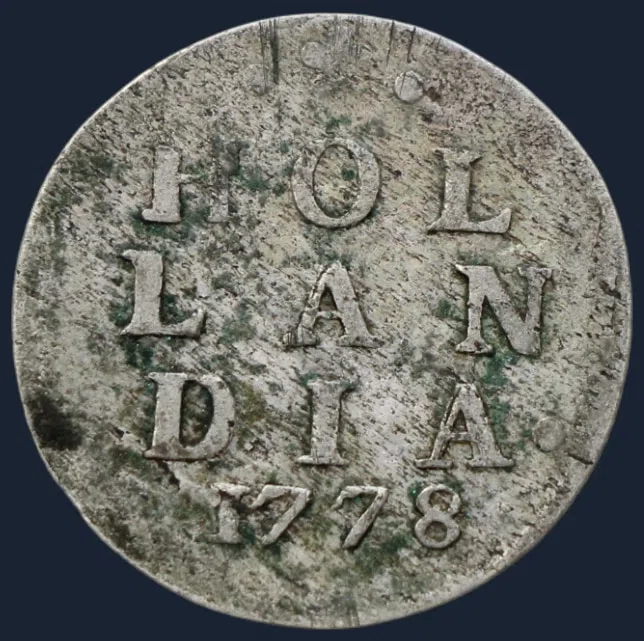 2 Stuiver 1778 Holland — Dubbele Wapenstuiver 1778