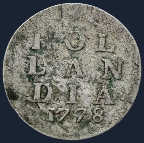 2 Stuiver 1778 Holland — Dubbele Wapenstuiver 1778