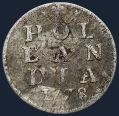 2 Stuiver 1778 Holland — Dubbele Wapenstuiver 1778