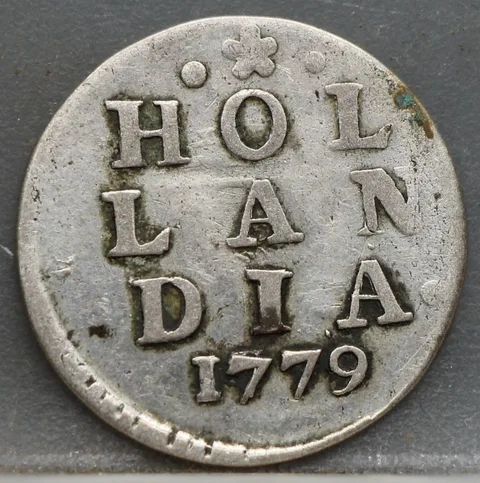 2 Stuiver 1779 Holland – Dubbele Wapenstuiver