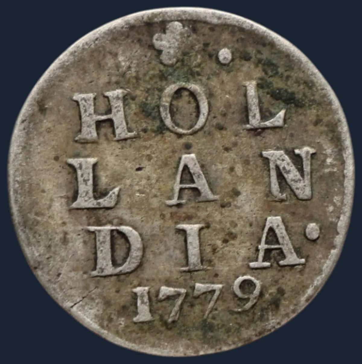 2 Stuiver 1779 Holland – Dubbele Wapenstuiver