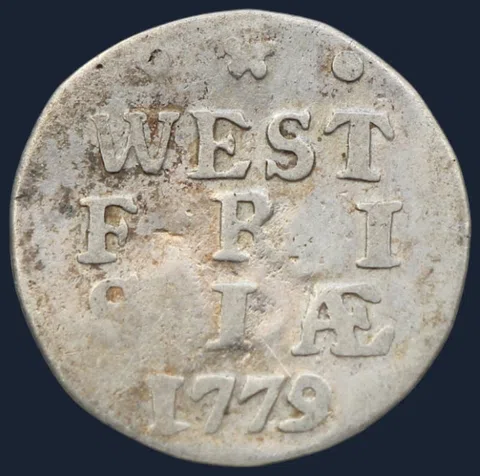 2 Stuiver 1779 West-Friesland