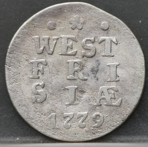 2 Stuiver 1779 West-Friesland — Zilver