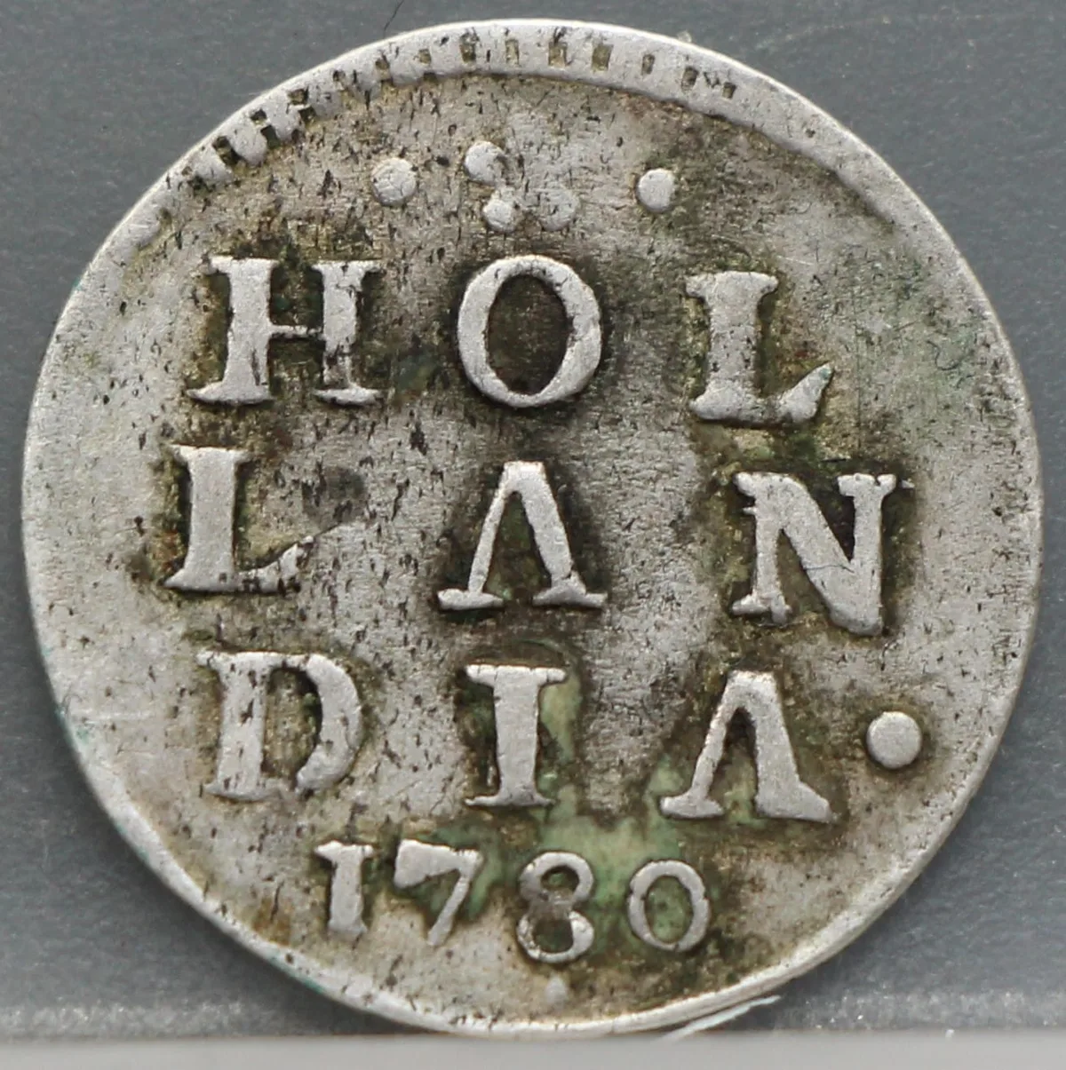 2 Stuiver 1780 Holland — Dubbele Wapenstuiver voorzijde