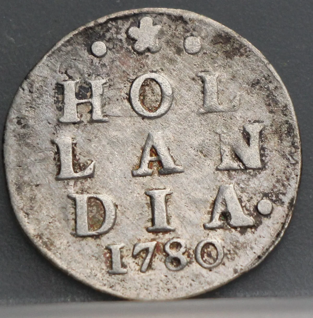2 Stuiver 1780 Holland — Dubbele Wapenstuiver voorzijde