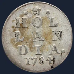 2 Stuiver 1784 Holland