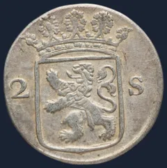 2 Stuiver 1784 Holland