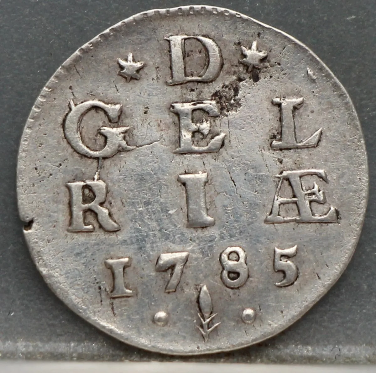 2 Stuiver 1785 — Dubbele Wapenstuiver Gelderland voorzijde