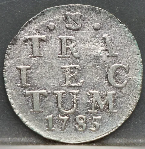 2 Stuiver 1785 Utrecht — Dubbele Wapenstuiver