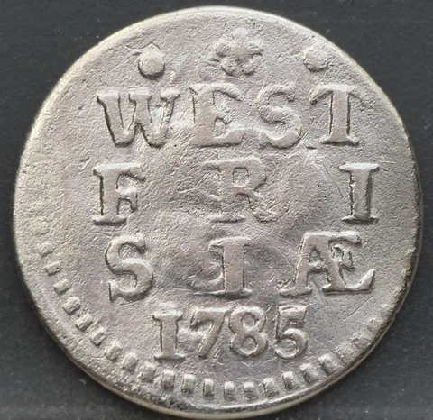 2 Stuiver 1785 West-Friesland Zilver